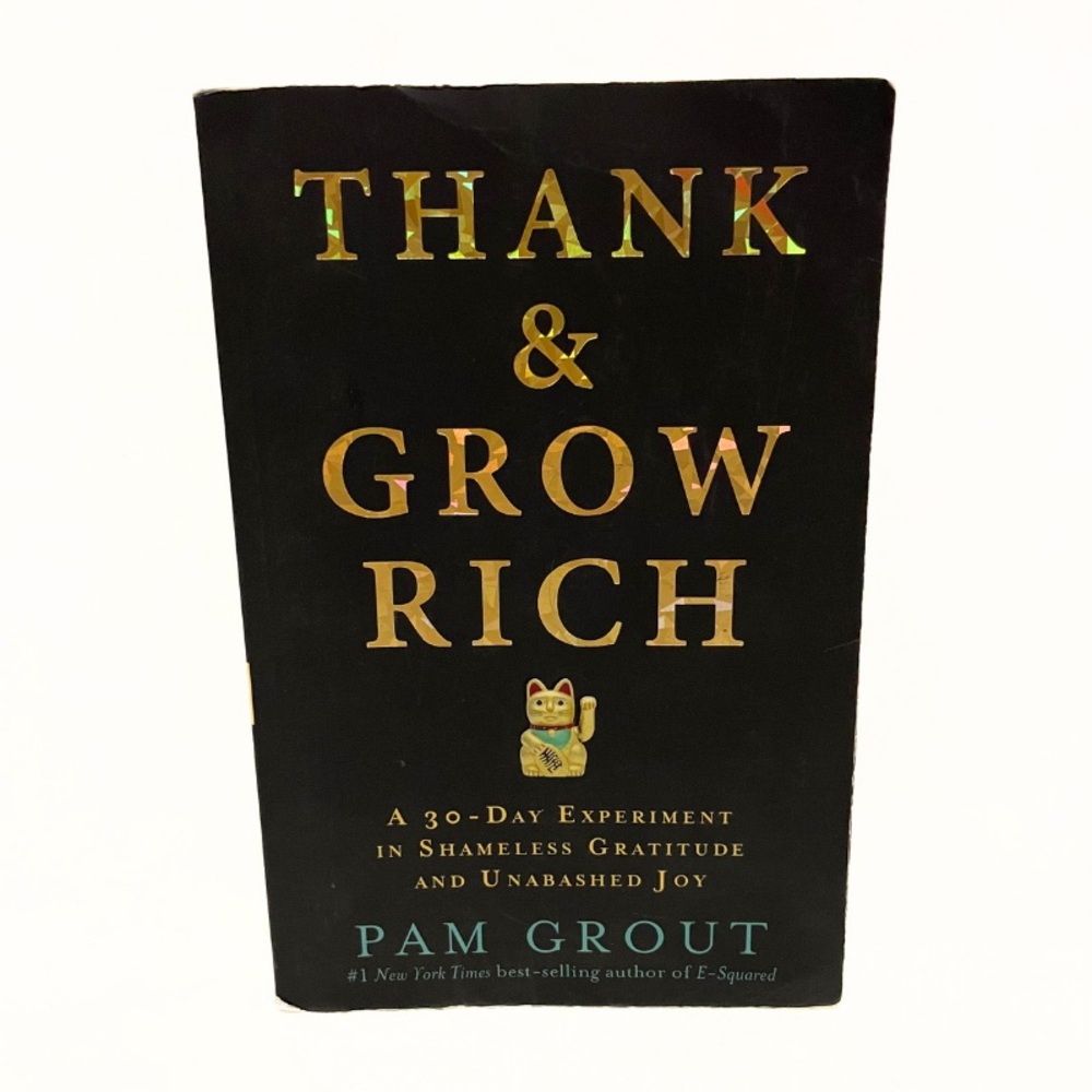 3/$25 Thank & Grow Rich Book by Pam Grout